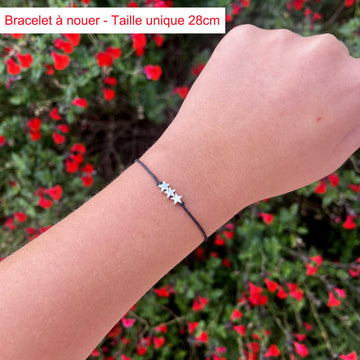 Cadeau de Remerciement - Carte et Bracelet Porte Bonheur